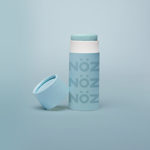 NӦZ sunscreen for the nose in the colorful shade light blue