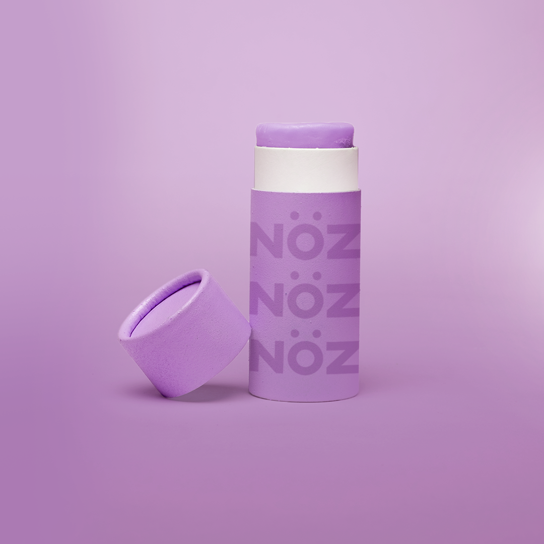 NӦZ sunscreen for the nose in the colorful shade purple